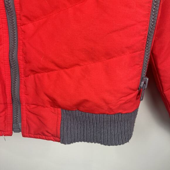 1st Down Jacket Coat Large Men’s Goose Down Red - Picture 4 of 12